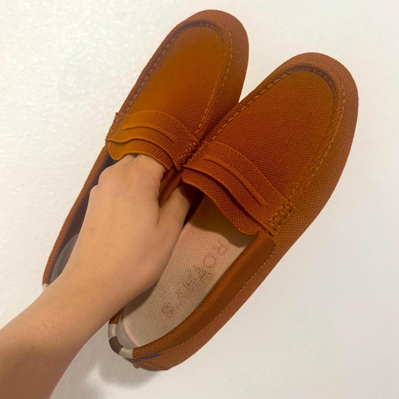 Rothy’s Women’s The Driver Slip On Loafers- Cognac - Picture 3 of 5